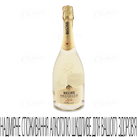 Вино ігристе Maschio Prosecco Treviso Millesimato, 0,75л