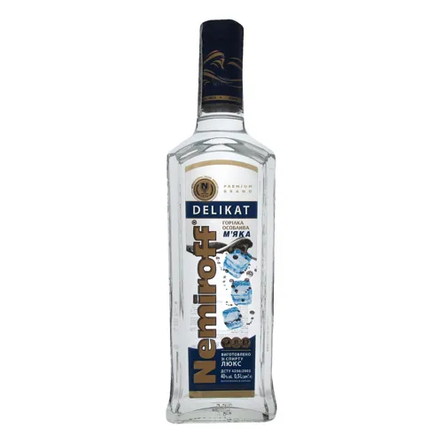 Горілка 0.5л 40% особлива м'яка Delikat Nemiroff