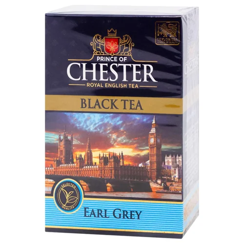 Чай чорний Prince of Chester Earl Grey листовий 80г
