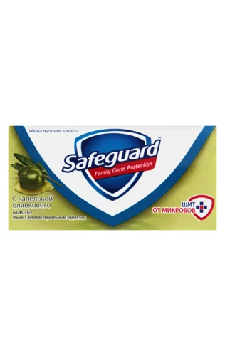 Мило Оливкова Олія Safeguard, В/ґ, 100г