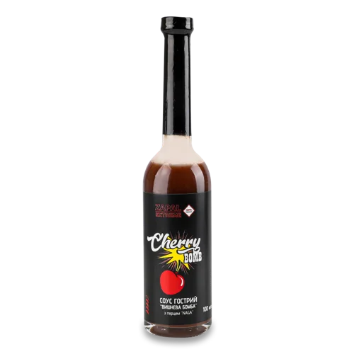 Соус Гострий Cherry Bomb, Вищого Ґатунку, П/Пл, 100 мл