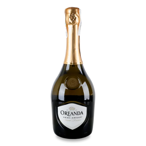 Алкогольний Напій Білий Напівсолодкий Сильногазований В/ґ Premium Special Reserve Oreanda, 0.75л 10.5-12.5%