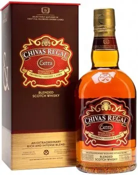 Віскі Chivas Regal Extra Olorosso Sherry 13 років витримки 1л 43% в подарунковій упаковці