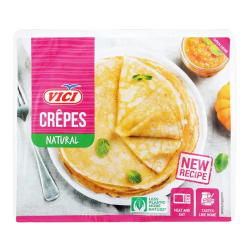 Млинці заморожені Natural Vici п/у 500г