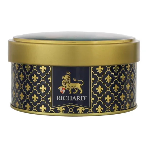 Чай чорний цейлонський байховий листовий Royal Mouse Richard з залізній банці 30г