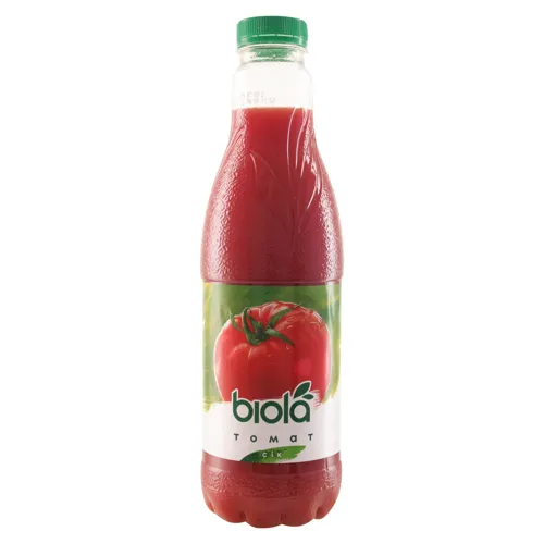 Сік томатний з м'якоттю і сіллю Biola 1л