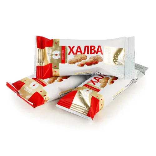 Халва Zolotoi Vek соняшникова арахісова, цукерка