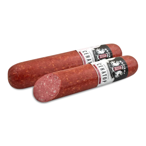 Ковбаса Напівкопчена Сенатор Делікат, н/к, 1г, кг