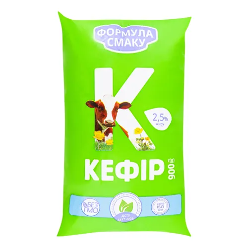 Кефір 2.5% Формула смаку м/у 900г