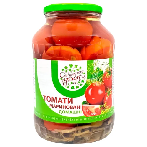 Томати мариновані С бабушкиной грядки 1480г