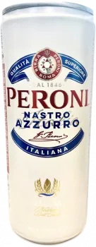 Пиво Peroni Nastro Azzurro світле фільтроване 5.1% 0.33л