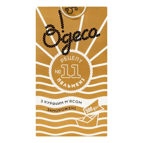 Пельмені з курячим м'ясом Рецепт №11 О!деса к/у 500г