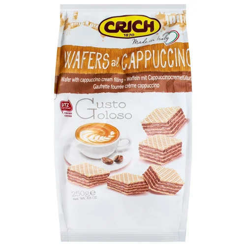 Вафлі Crich Капучино 250г