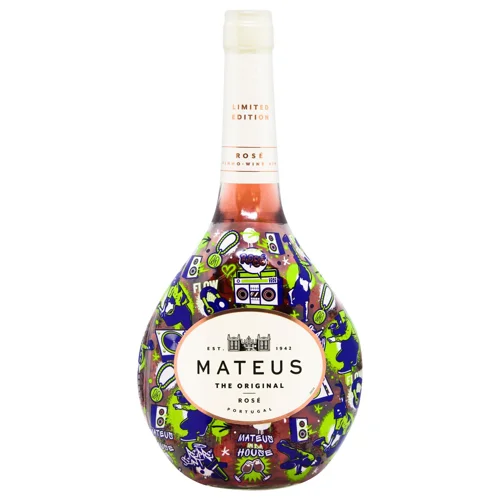 Вино Mateus Rose Music Edition напівсухе рожеве 11% 0,75л