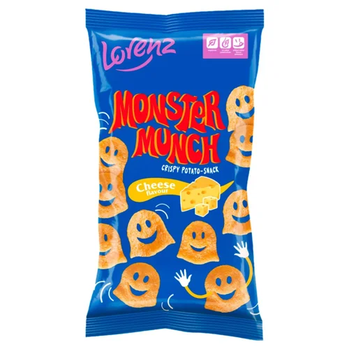 Снеки картопляні Lorenz Monster Munch зі смаком сиру 75г
