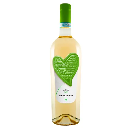 Вино Amami Pinot Grigio біле сухе 12% 0,75л