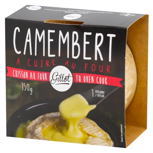 Сир Gillot Camembert Au Four Petit Lait Pasteurise 150г