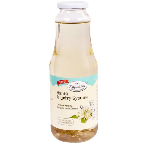 Напій Карпати насолоджуйся з бузини 1л