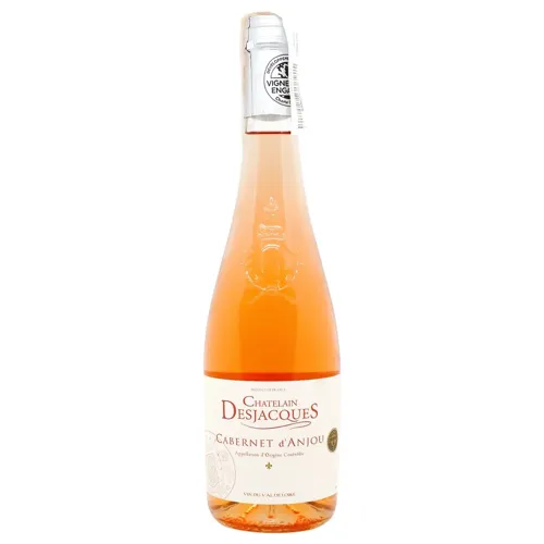 Вино Chatelain Desjacques Cabernet d'Anjou рожеве напівсолодке 11% 0,75л