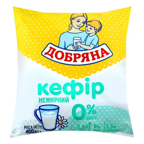 Кефір 0% Добряна м/у 400г