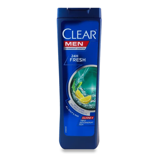 Шампунь для Волосся 24h Fresh Men Clear, 400мл