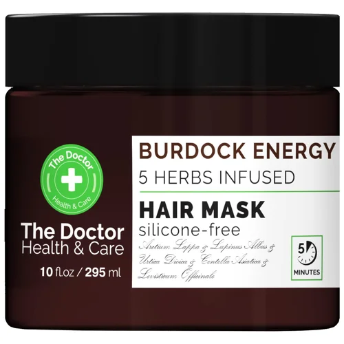 Маска The Doctor Health & Care Burdock Energy 5 Herbs Infused Реп'яхова сила для волосся 295мл