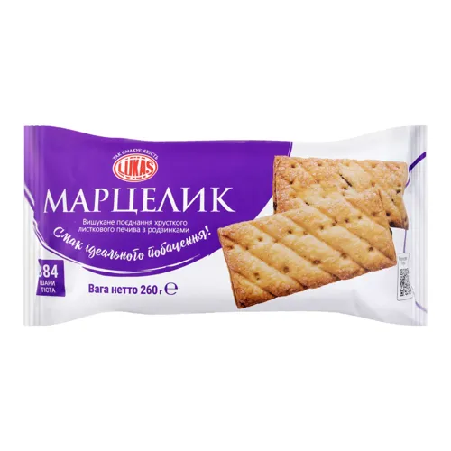 Печиво з родзинками Марцелик Lukas м/у 260г