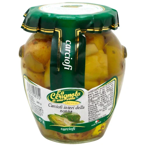Артишок La Cerignola Nonna цілий в олії 314мл
