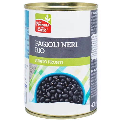 Боби Finestra Cielo Bio чорні 400г