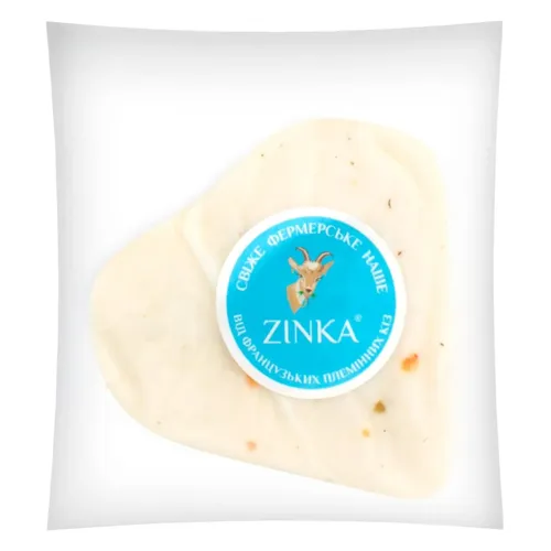 Сир козячий Zinka Гауда з угорською сумішшю 50%
