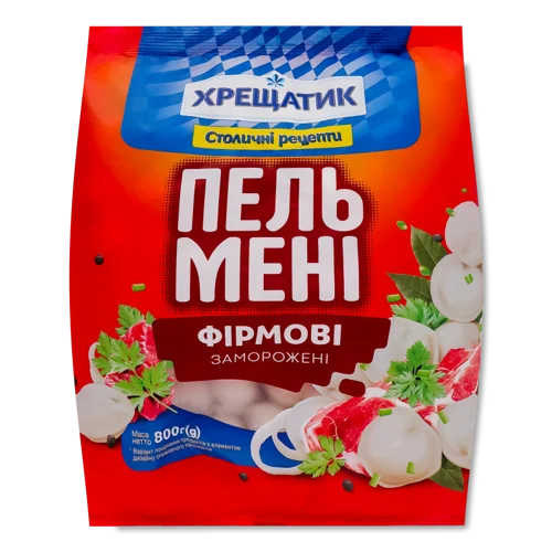 Пельмені Фірмові Хрещатик М'ясні В/ґ 800г