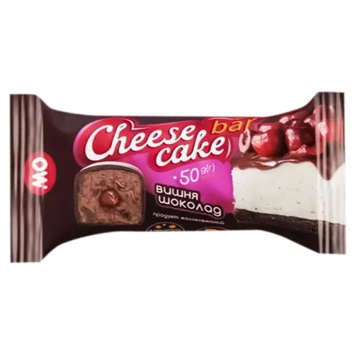 Сирок глазурований Молочний Острів чізкейк вишня-шоколад 50г