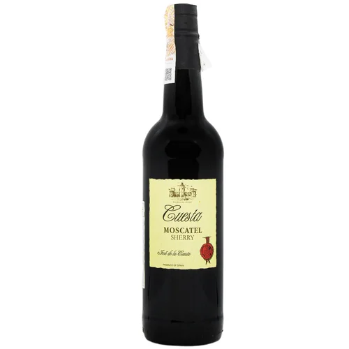 Херес Luis Caballero Cuesta Moscatel Sherry кріплений червоний солодкий 17% 0,75л