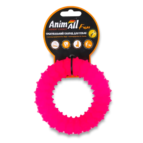 Іграшка Для Собак З Шипами D12см Кільце Fun AnimAll, Вищий ґатунок, 1шт