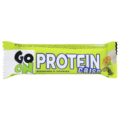Батончик Go On Nutrition протеїновий зі смаком печива та фісташок 45г