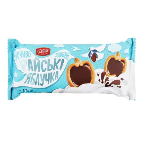 Печиво здобне Райські яблучка Delicia м/у 170г