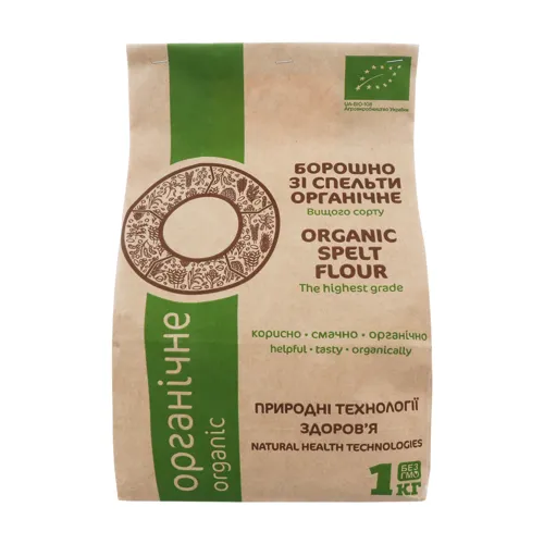 Борошно зі спельти органічне Галекс Агро м/у 1кг