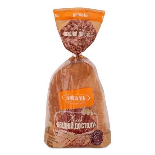 Хліб Половинка В Нарізці Обідній Київхліб, М/у, 325г