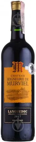 Вино червоне сухе Chateau Seigneurie Murviel Лангедок 0.75л