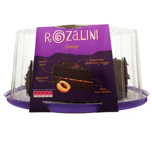 Торт бісквітний Захер Rozalini 0,95кг