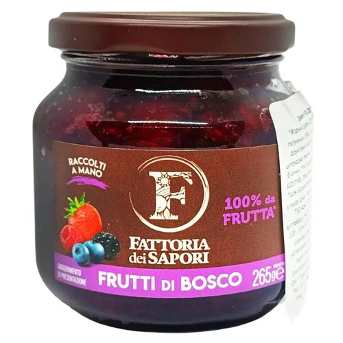 Джем Fattoria dei Sapori ягідний 265г