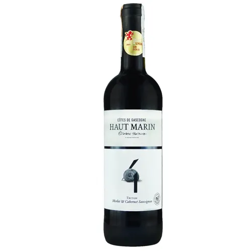 Вино Haut Marin Triton Rouge Cotes de Gascogne червоне сухе 12,5% 0,75л