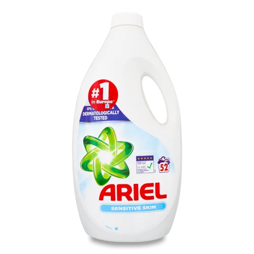 Засіб Миючий Синтетичний Рідкий Для Чутливої Шкіри Ariel, 2860мл