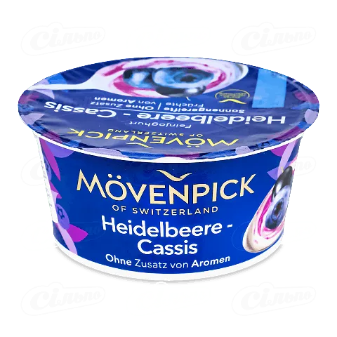 Йогурт Movenpick Feinjoghurt з чорницею 14%, 150г