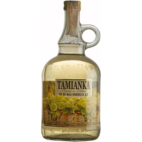 Вино Bostavan Tamianka біле напівсолодке 1л