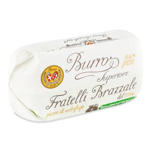 Масло Вершкове Fratelli Brazzale З Цибулею Солоне 84%, в/ґ