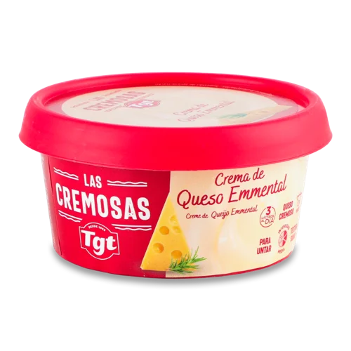 Сир Вершковий Емменталь 45% В/ґ, 125г
