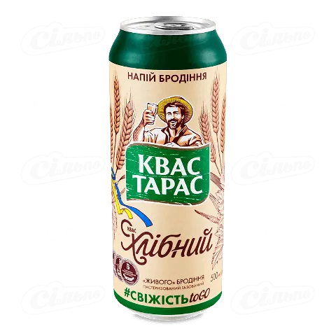 Квас Тарас Хлібний, 500мл
