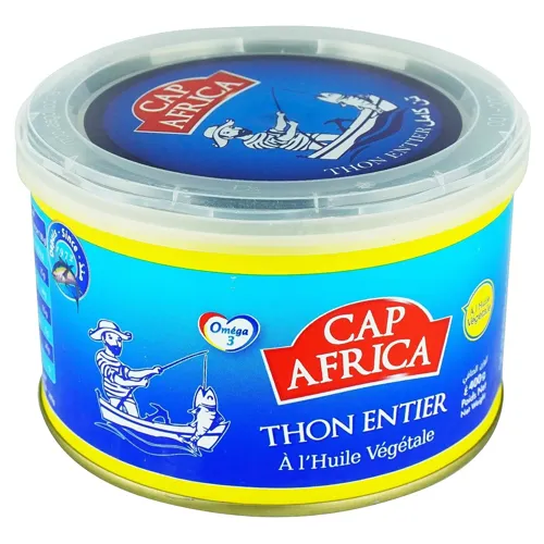 Тунець Cap Africa в рослинній олії 400г