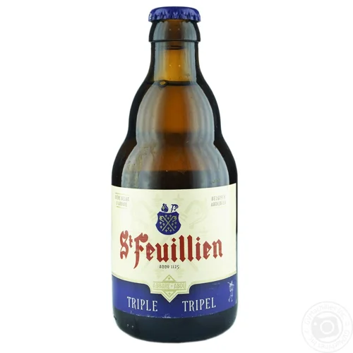 Пиво St-Feuillien Triple світле фільтроване 8,5% 0,33л